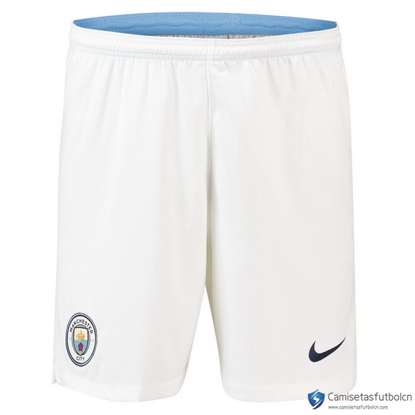 Pantalones Manchester City Primera equipo 2018-19 Blanco